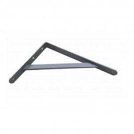 Escuadra de acero gris plata fortex 20 x 30 cm