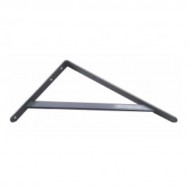 Escuadra de acero gris plata fortex 25 x 40 cm