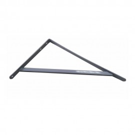 Escuadra de acero gris plata fortex 33 x 50 cm