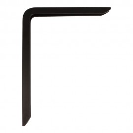 Escuadra de aluminio negro (d) 21110 4plus 250 x 150 mm