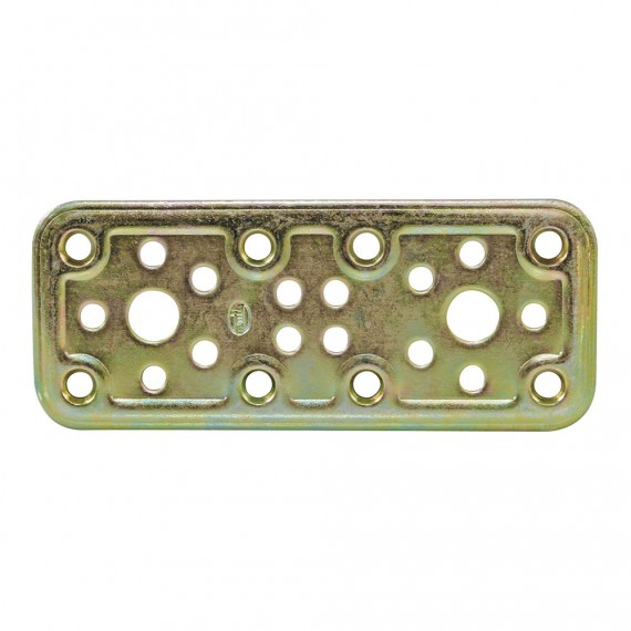 Placa 500-80x50mm acero bicromatado (s) 12118 amig