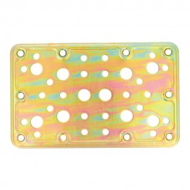 Placa 504-160x100mm acero bicromatado (s) 12127 amig