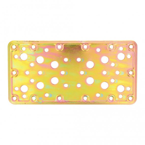 Placa 504-200x100mm acero bicromatado (s) 12128 amig