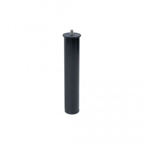 Juego 4 patas canape pt26 ø50x275mm sin rueda, negro 96406 micel