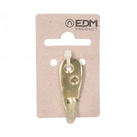 Colgador de latón pulido 4 x 4,5 cm
