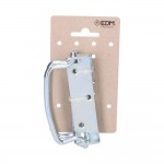 2 unid.. asa abatible con tope 100mm color zinc edm