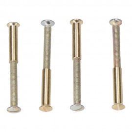 4 tornillos ensamble latón