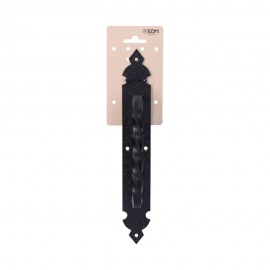 Tirador de puerta 275mm forja negro