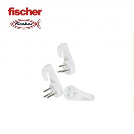 Colgador 3 puntas fast&fix (blister 4 unid.) 534844 fischer