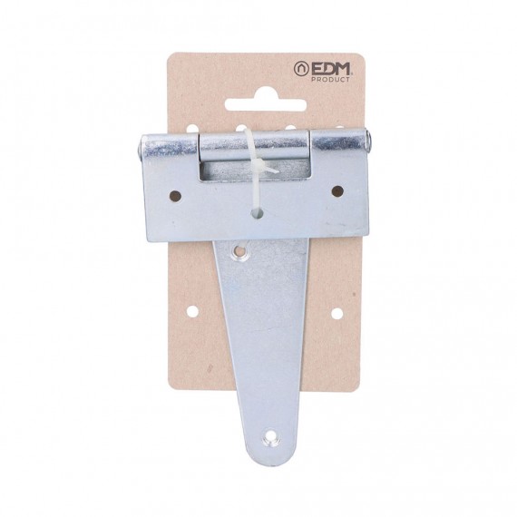 Blister bisagra t 100x75mm hº zincada en cartón colgante edm