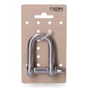 Grillete acero inoxidable aisi316 12mm 1/2" edm