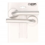 Blister juego roseta l curva 575 inox. edm