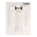 Blister juego manilla 702 aluminio blanco edm