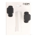 Blister pomo recuperable 6807 aluminio negro edm