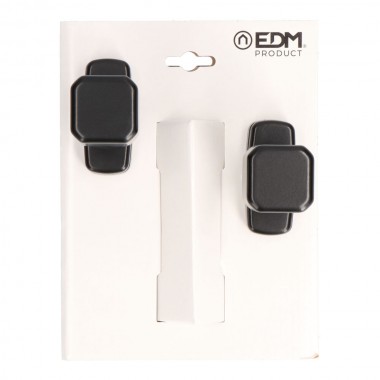 Blister pomo recuperable 6807 aluminio negro edm