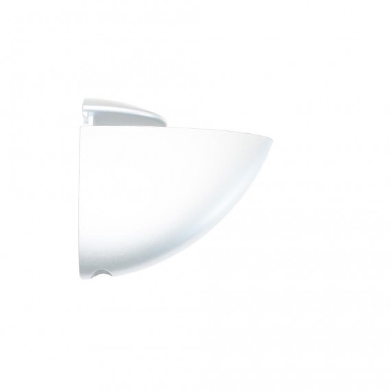 Pack con 2 soportes mod. pelicano sp04 75x65mm blanco m31201 micel