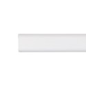 Barra armario ovalada metal blanco 100cm cintacor - storplanet