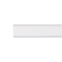 Barra armario ovalada metal blanco 150cm cintacor - storplanet
