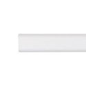 Barra armario ovalada metal blanco 200cm cintacor - storplanet