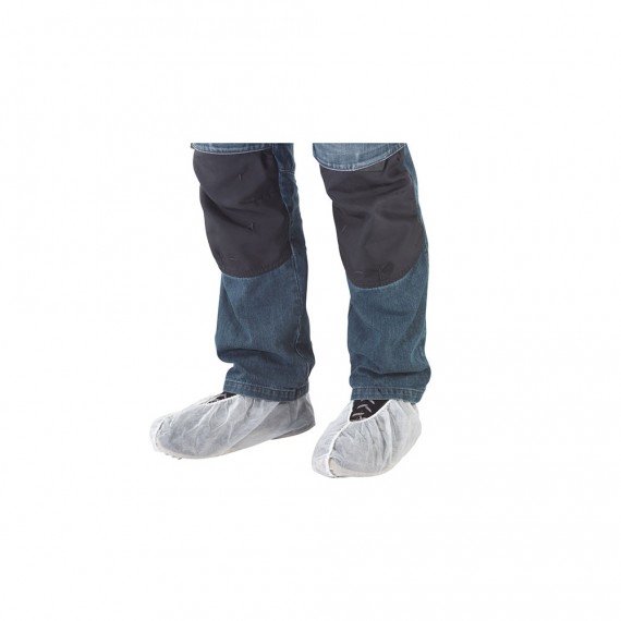 Pack 2 pares de protectores de calzado blanco. 4877000 wolfcraft