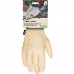Guante jardinería piel flor reforzado talla 10 juba