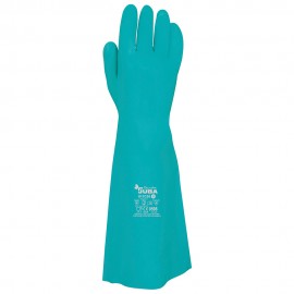 Guante trabajos piscina nitrilo satinado talla 8