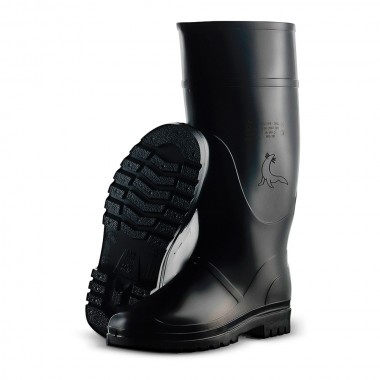 Bota de agua caña alta color negro talla 42 106-42 mavinsa