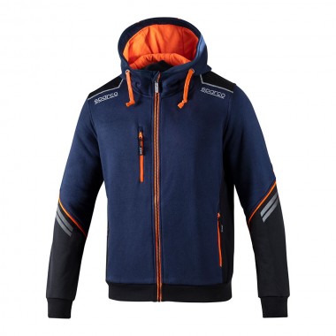 S.of. sudadera tech ndis hooded full zip talla s bm/af 02414bmaf1s sparco