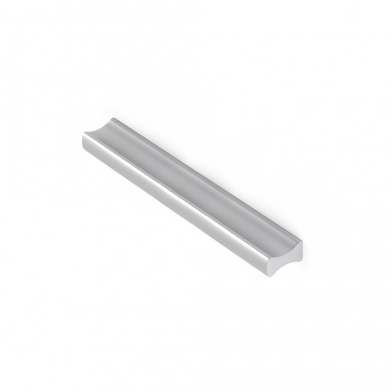 Blister con 4 tiradores de mueble tipo asa fabricado en aluminio acabado anodizado mate mod. 2279 entre puntos 96mm rei