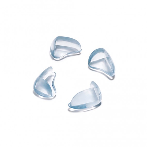 Protector cantos transparente 5001-0-001 (blister 8 unid.) inofix