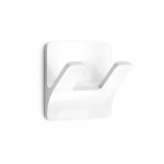 Colgador resistente al agua modelo rama doble blanco 2192-2-000 (blister) inofix