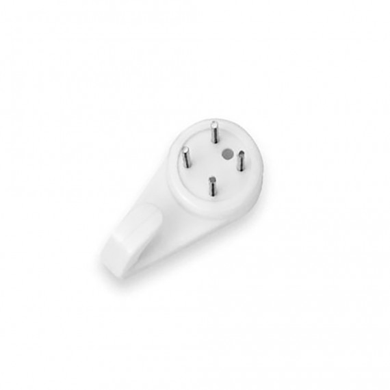 Colgador para cuadros. blanco 3002-2-000 (blister 4 unid.) inofix