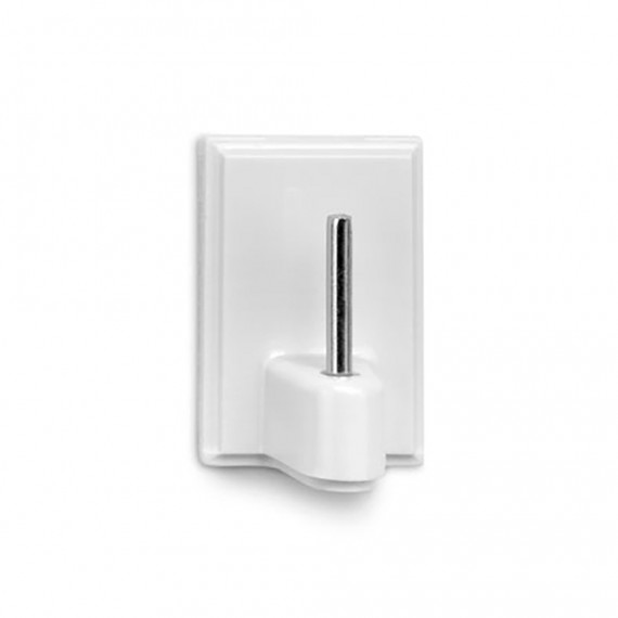 Colgador adhesivo visillos blanco 2042-2-000 (blister 4 unid.) inofix