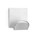 Colgador adhesivo cromo con base ade acero inoxidable 2078-7-000 (blister 2 unid.) inofix