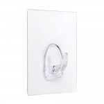 Colgador adherente reutilizable 80x62mm transparente 1291-0-000 (blister) inofix