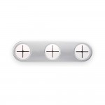 Colgador paños cocina adhesivo cromo mate 2083-7-000 (blister) inofix