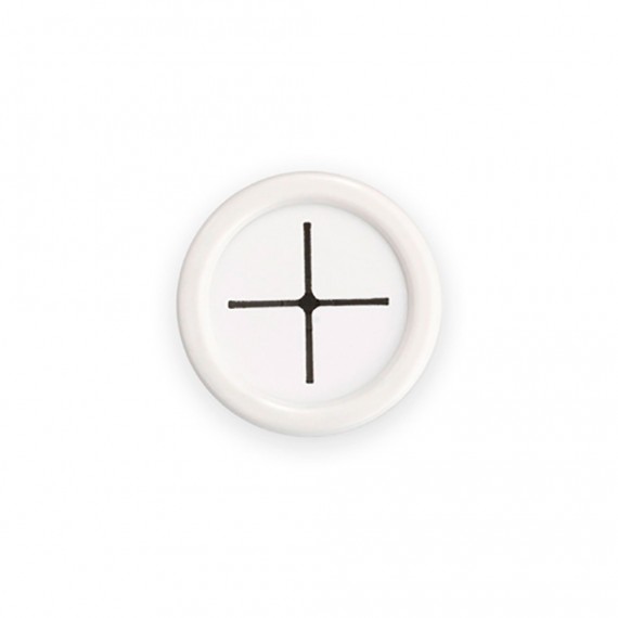 Colgador paños cocina redondo adhesivo blanco 2089-2-000 (blister) inofix