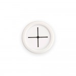 Colgador paños cocina redondo adhesivo blanco 2089-2-000 (blister) inofix