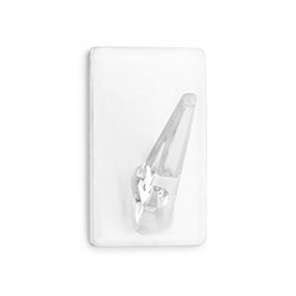 Colgador adhesivo clasico transparente 2075-0-000 (blister 4 unid.) inofix