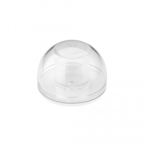 Tope adhesivo flexible transparente (blister 2 unid.) inofix