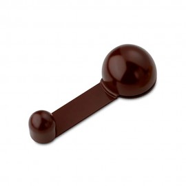 Tope retenedor giratorio adhesivo marron (blister) inofix