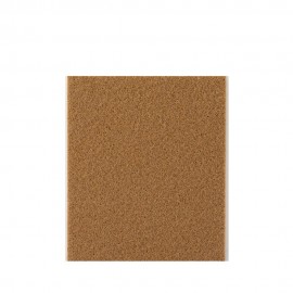Pack 1 fieltro marron sintetico adhesivo 100x85mm plasfix inofix