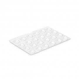 Gota autoadhesiva protectora ø8x22mm (blister 25 unid.) inofix