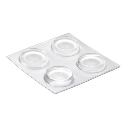 Gota autoadhesiva protectora ø19x4mm (blister 4 unid.) inofixcolgador sobrepuerta blanco blister inofix
