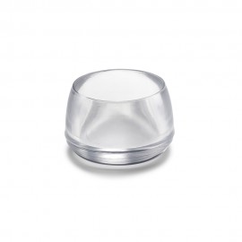 Contera redonda exterior transparente ø20mm (blister 4 unid.) inofix