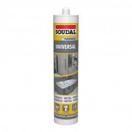 Silicona universal translucida 280 ml
