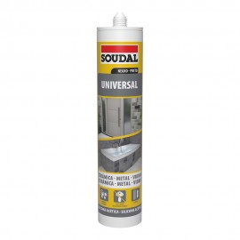 Silicona universal negra 280 ml