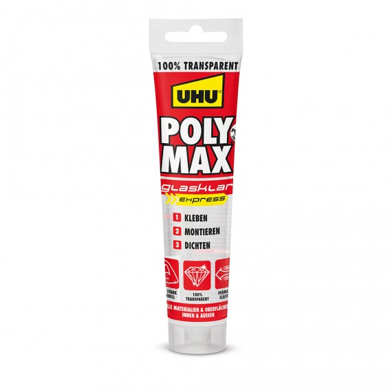 Uhu poly max® cristal express 115g ref. 6310615