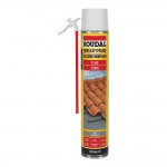 Espuma para teja canula gris 750ml soudal