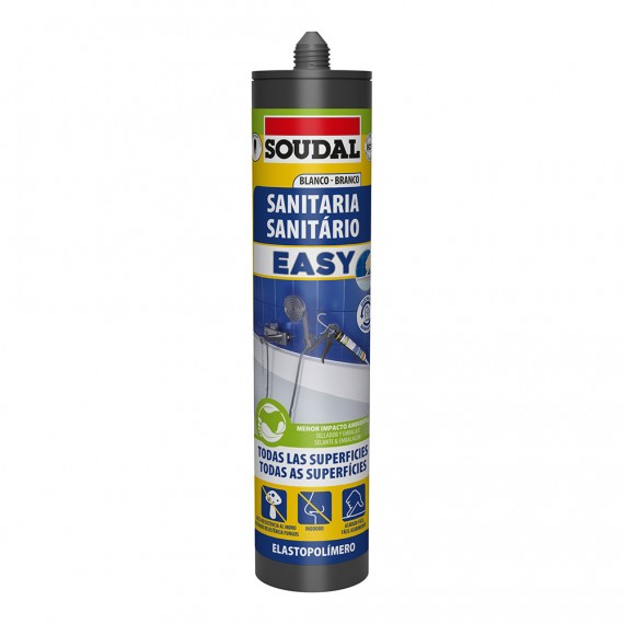 Easy sanitario blanco 290ml soudal 158090